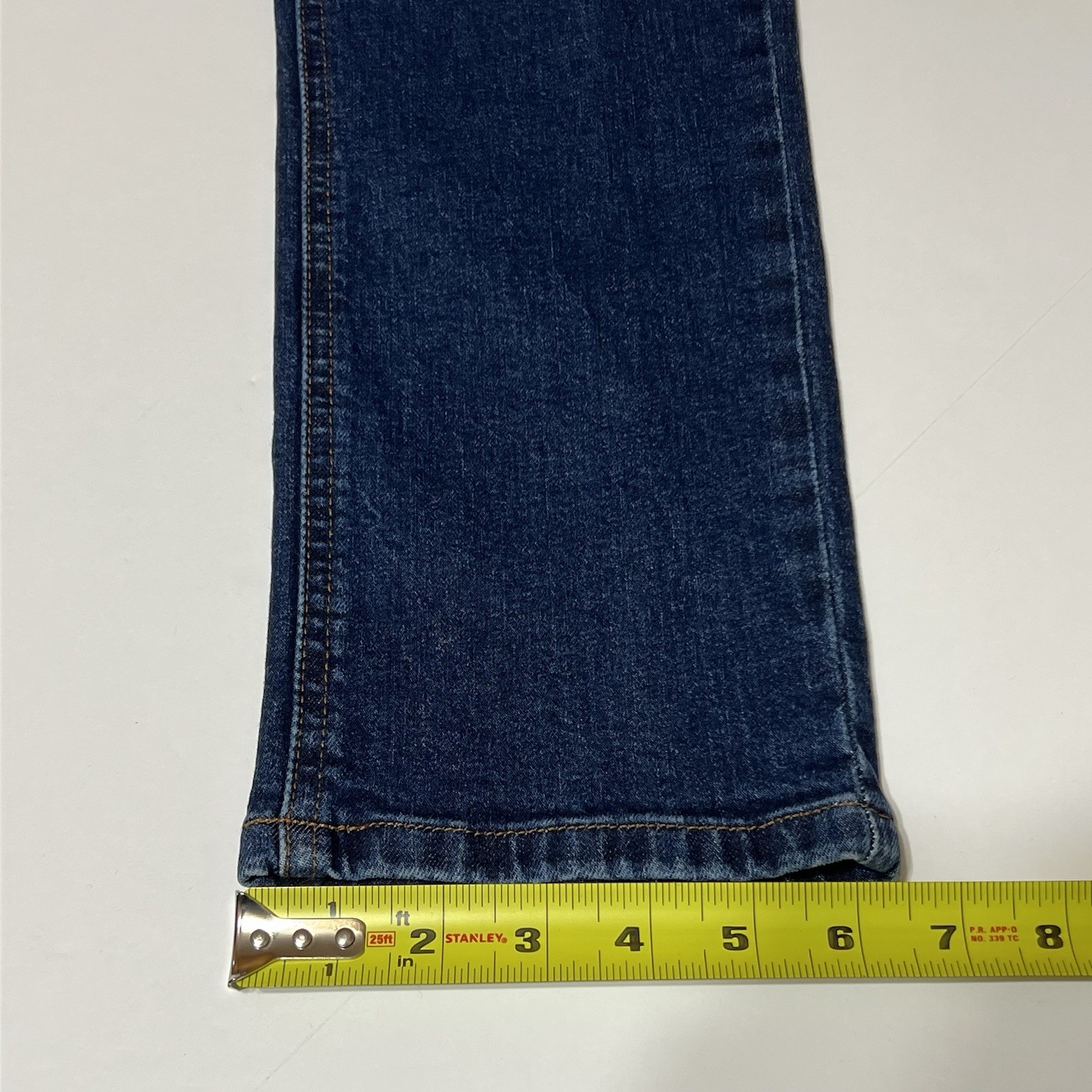 Mott and Bow Women’s Boyfriend Jeans Tag 26×30 (28×30) Blue Stretch Mid Rise