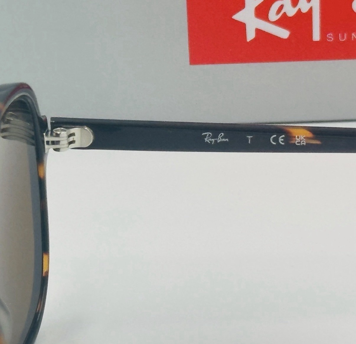 Ray-Ban Bill RB2198 Square Tortoise Brown Gradient Sunglasses 140mm
