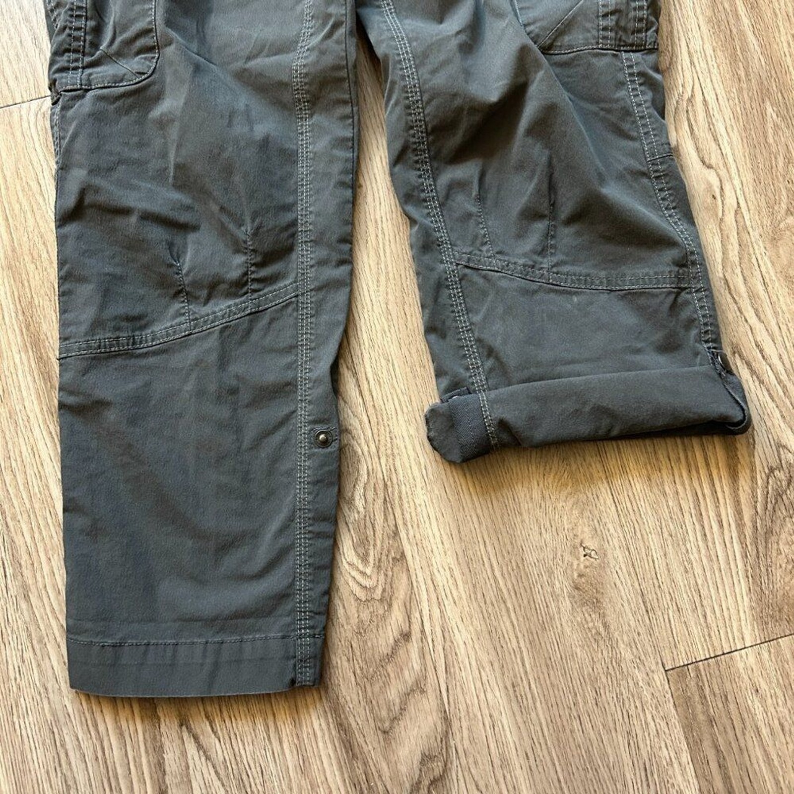 Kuhl Women’s Splash Roll Up Pants in Shadow Gray Size 8