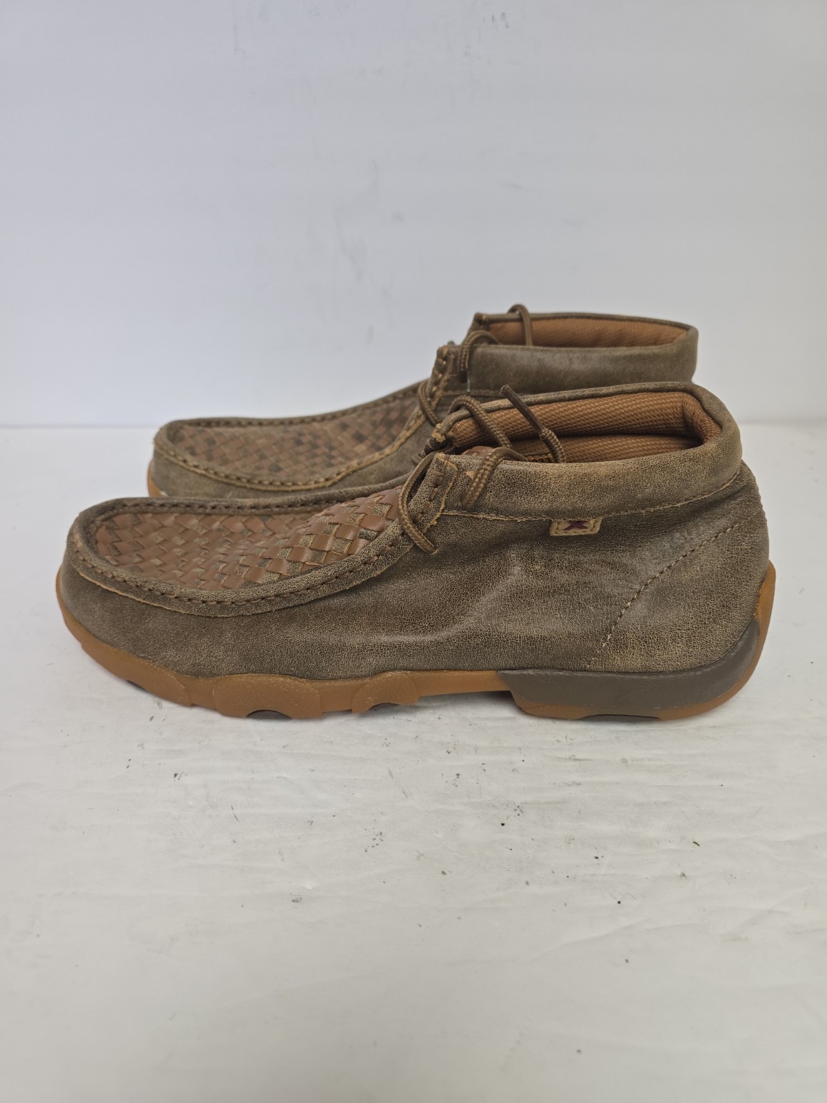 Twisted X Men’s MDM0033 Chukka Driving Moc Brown Size 9M