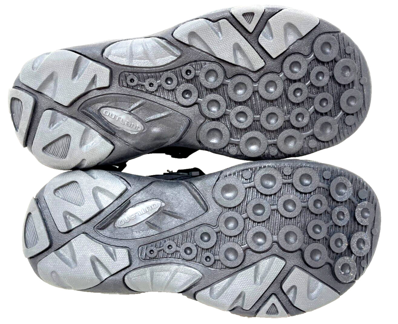 Outland Women’s Tracker ll Outdoor Fisherman Sandals Black/Gray Size:9 192N