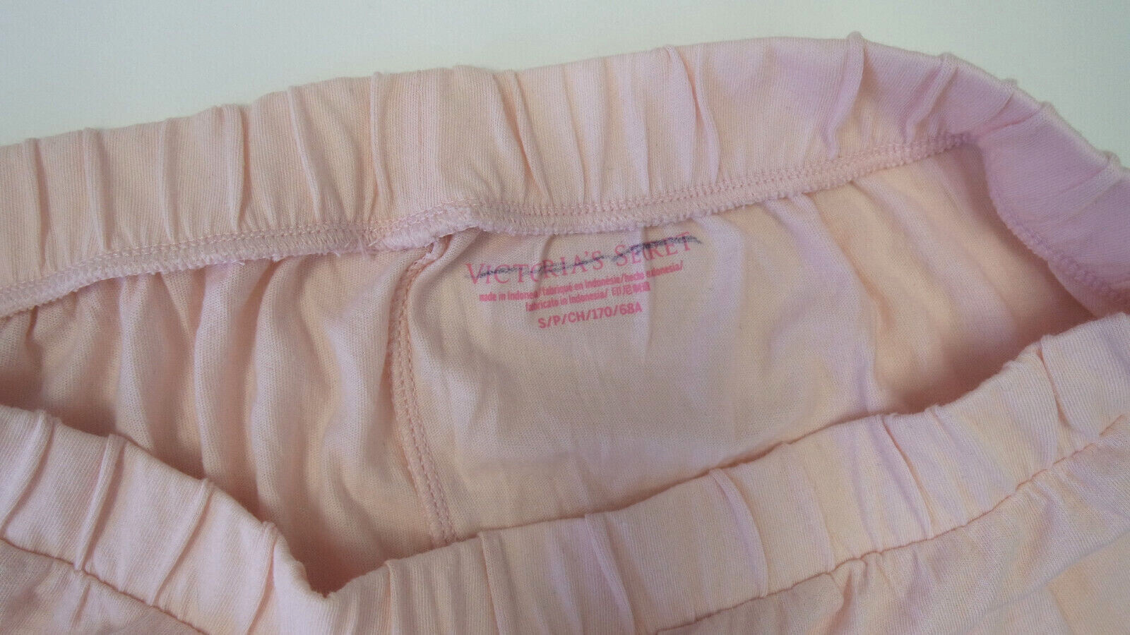VICTORIA’S SECRET PINK SLEEP SHORTS WITH LACE Sz S
