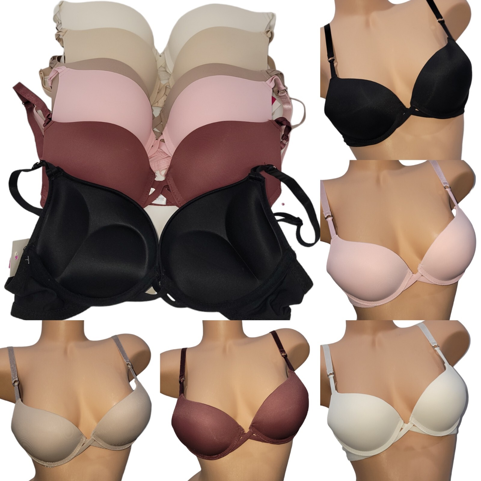 Extreme Double Push Up Add 2 Cup Sizes Sexy Push Up Bra Free Returns