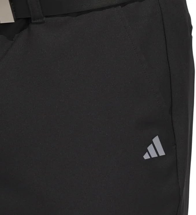 NEW Men’s Adidas Size 38 Black Flat Front Golf Shorts 9″ Inseam