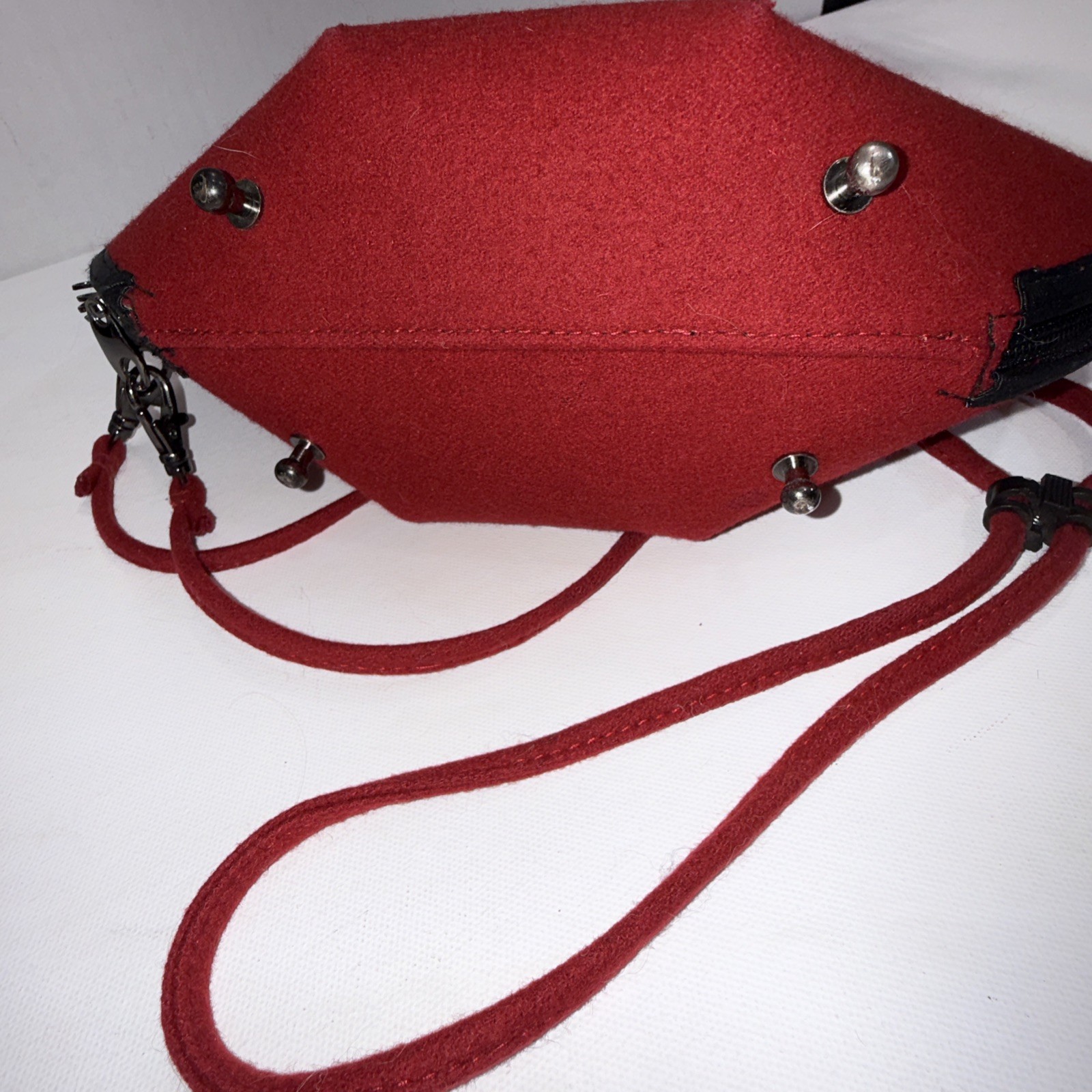 Boblbee Y2K Vintage Hard Shell Bag 2003 Made In Sweden Red Black *READ