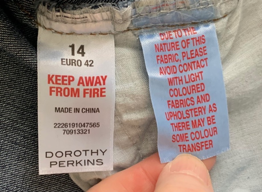 Dorothy Perkins Blue Pre-worn Stretchy Vintage Bootcut Denim Jeans Y2K. SIZE 14