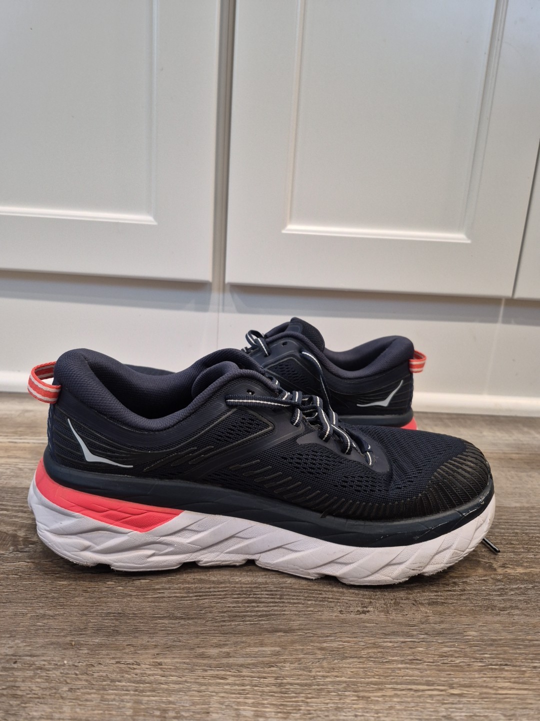 Size 8.5 – Hoka One One Bondi 7 Blue – 1110519-BIBBL