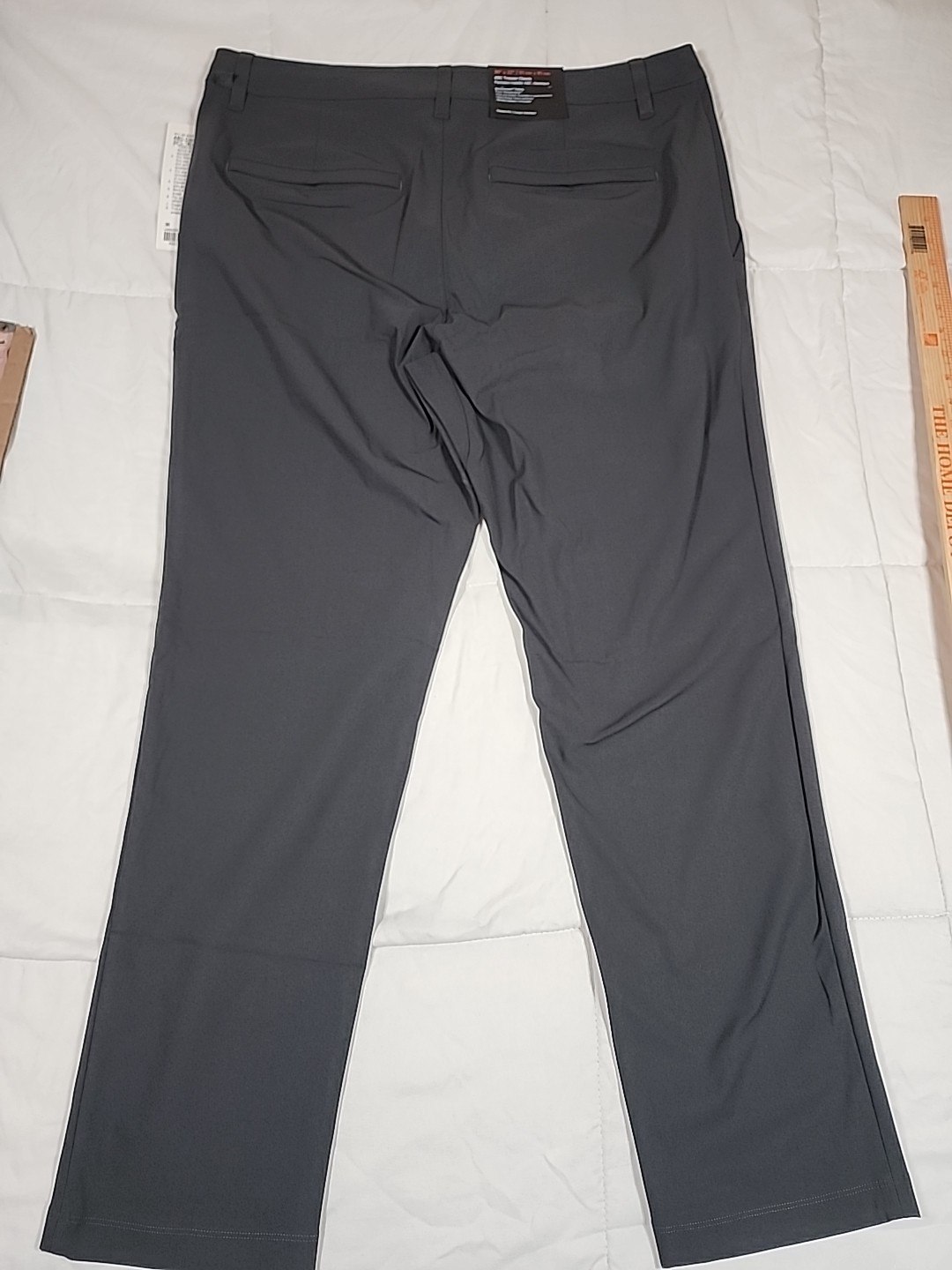 38×32 Lululemon ABC Trouser Classic Fit Warpstreme Men’s Pants Color Obsidian