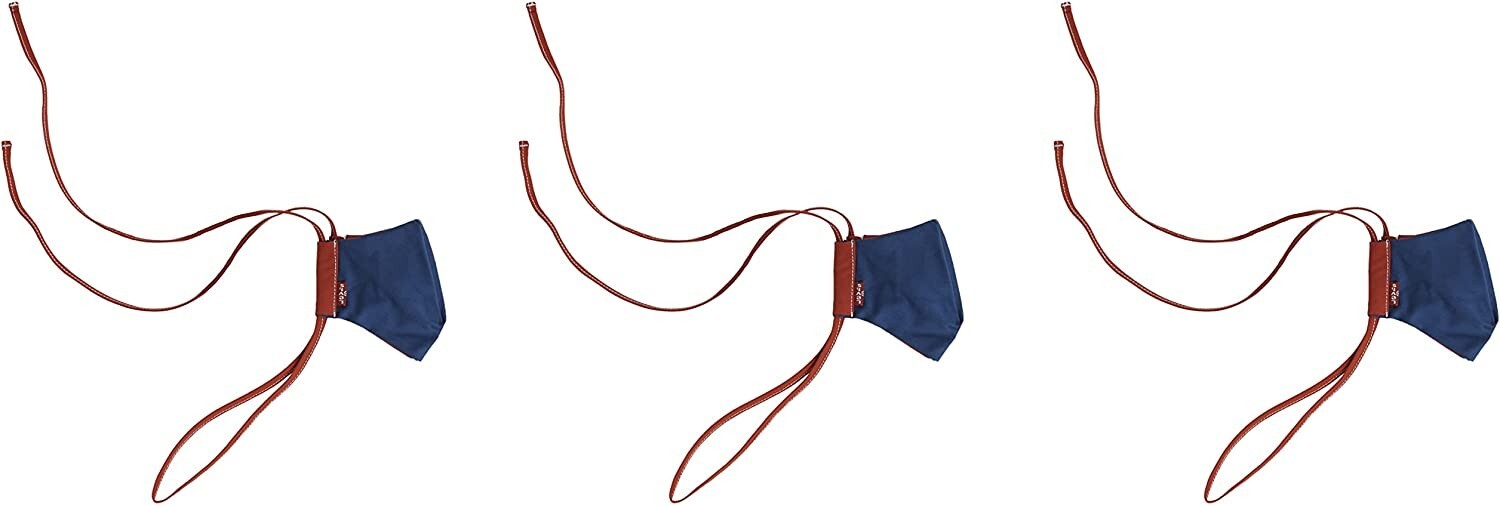 Levi’s Re-Usable Reversible Face Mask (Pack of 3), Red & Blue, Size Small: 5.5″