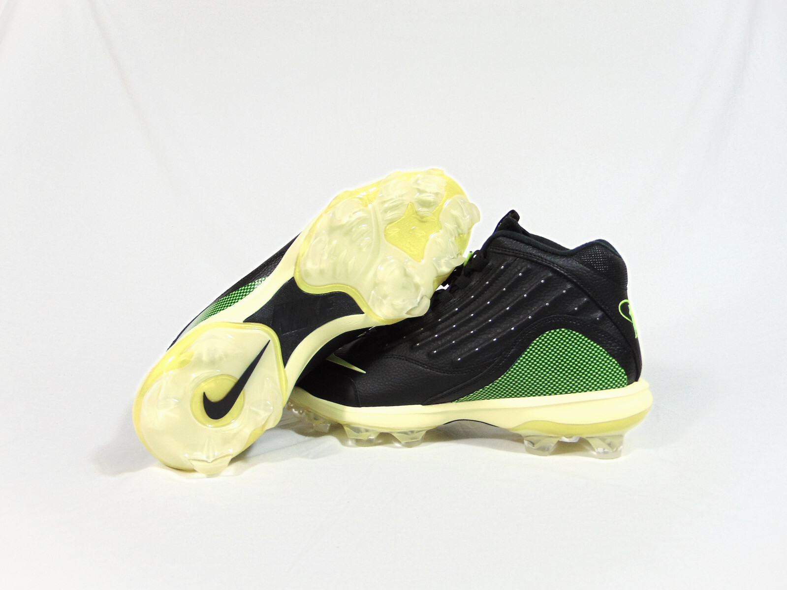 Nike Griffey 2 Mid MCS Black & Volt Baseball Cleats Sz 11 NEW HF1579 001 RARE