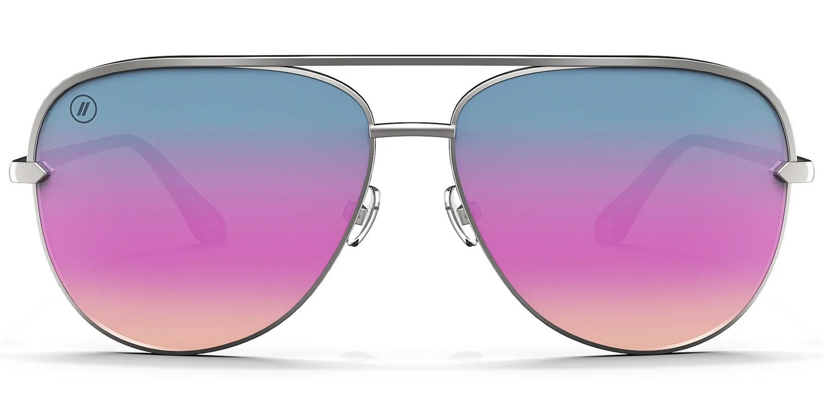 Blenders Eyewear Shadow Polarized Mirrored Aviator Sunglasses