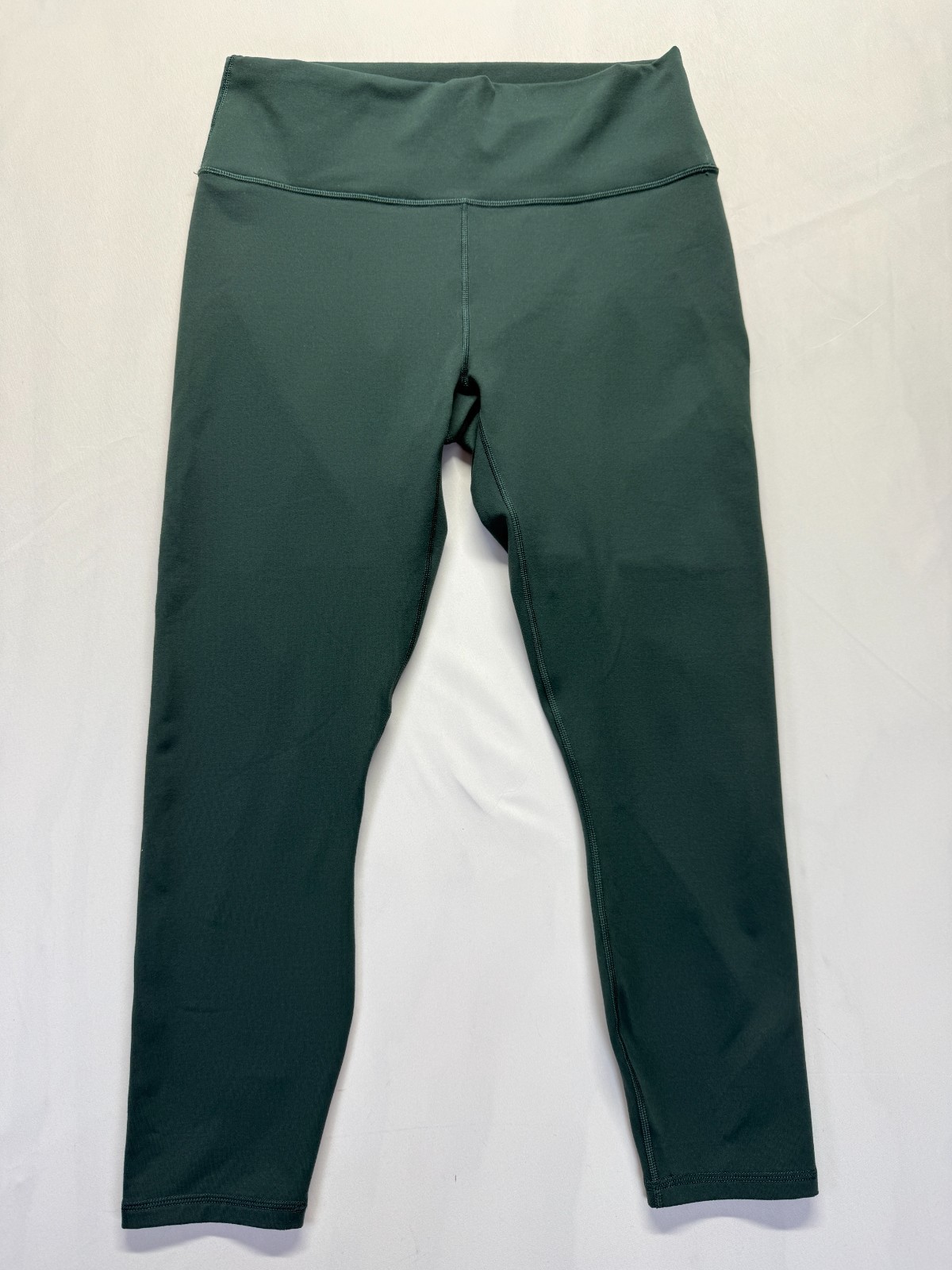 Fabletics Define PowerHold High Waisted 7/8 Leggings Womens Large Green Workout
