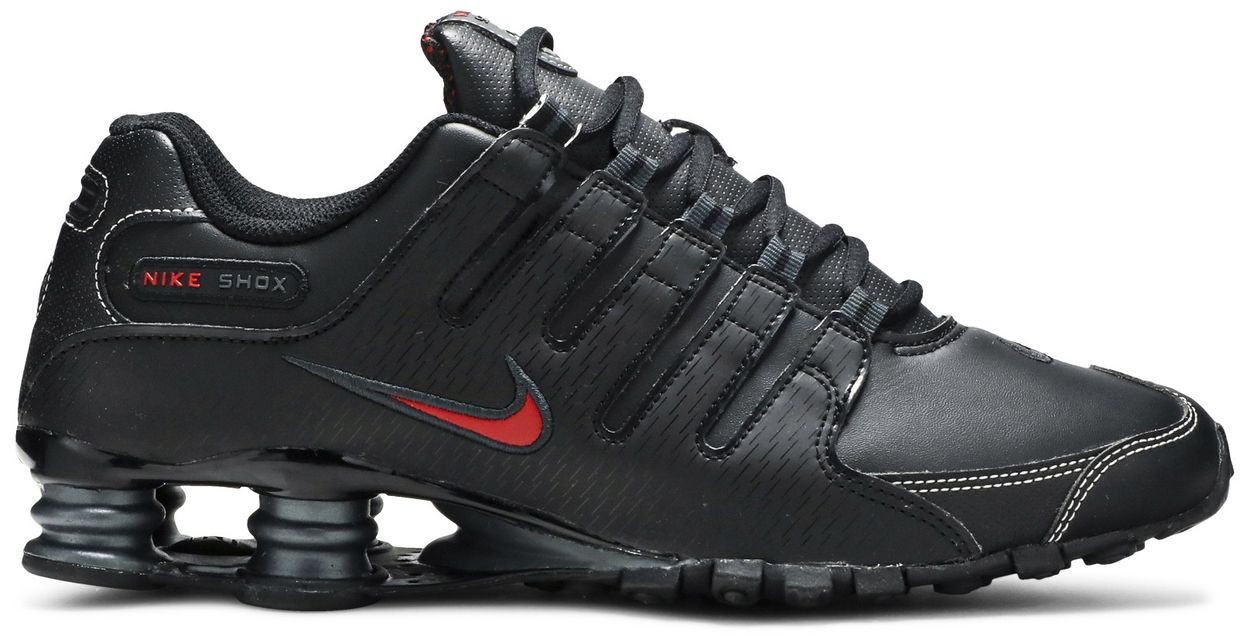 Nike Shox NZ Men’s Shoes Black White Varsity Red 378341 017
