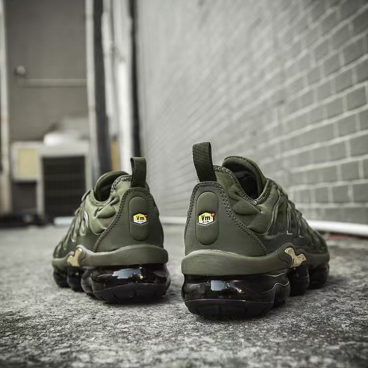 Nike Air VaporMax PlusTN Military Green Men’s Sneakers Brand New Free Shipping
