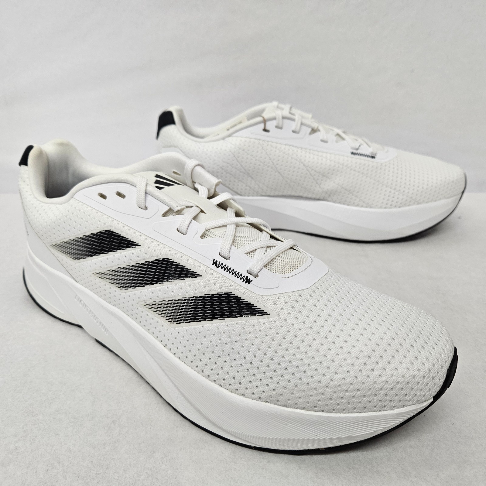 Adidas Duramo SL Running Shoes IE7262 White Black Men’s Size 11