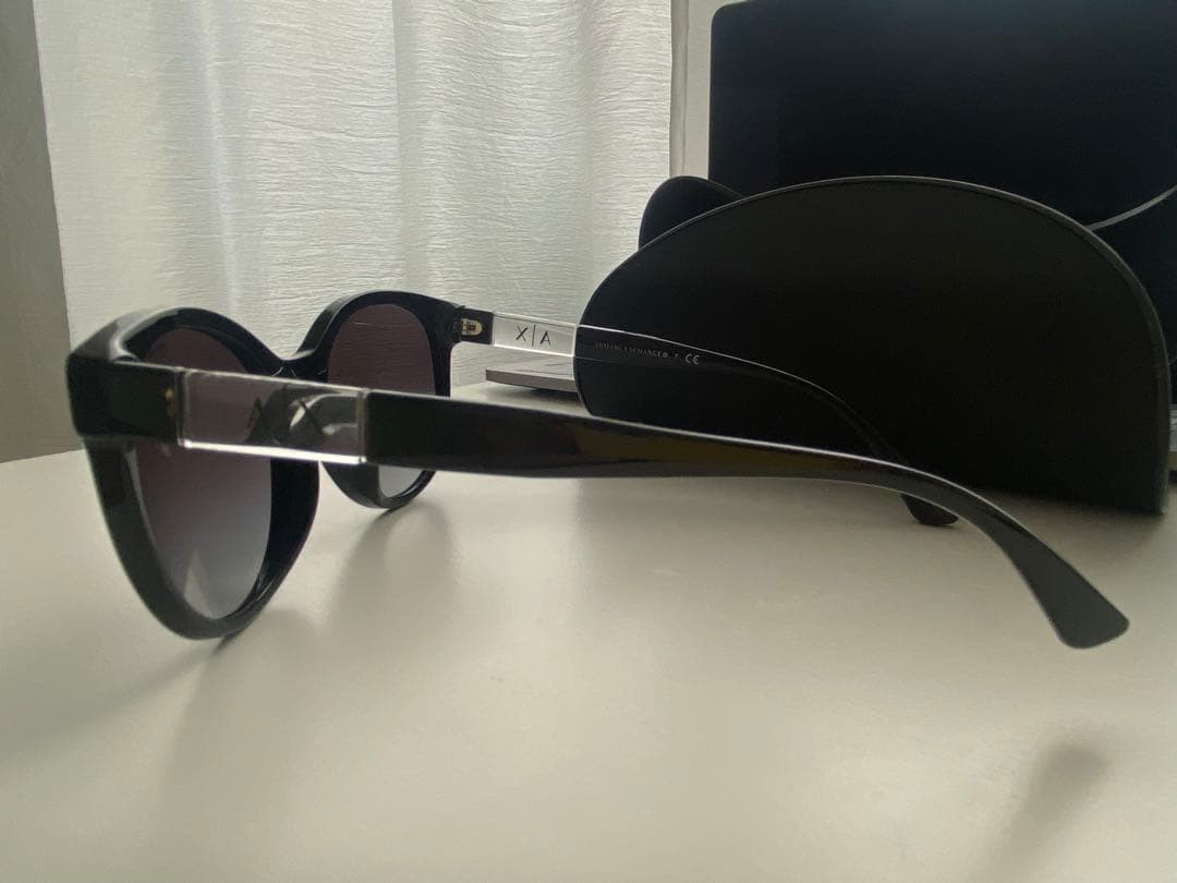 Armani Exchange Black Sunglasses Unisex
