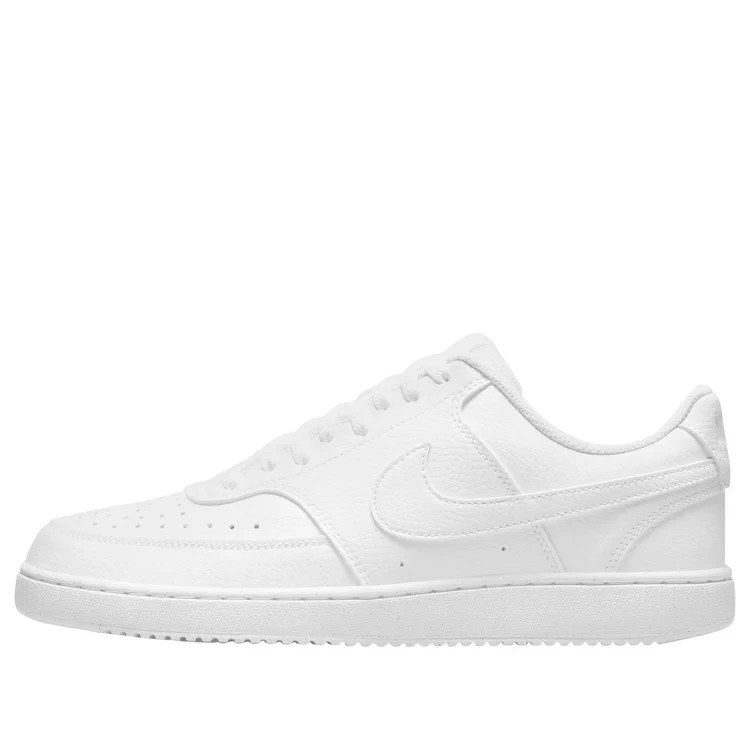 NWOB (WMNS) Nike Court Vision Low Next Nature ‘Triple White’ DH2987-100 Sz 12