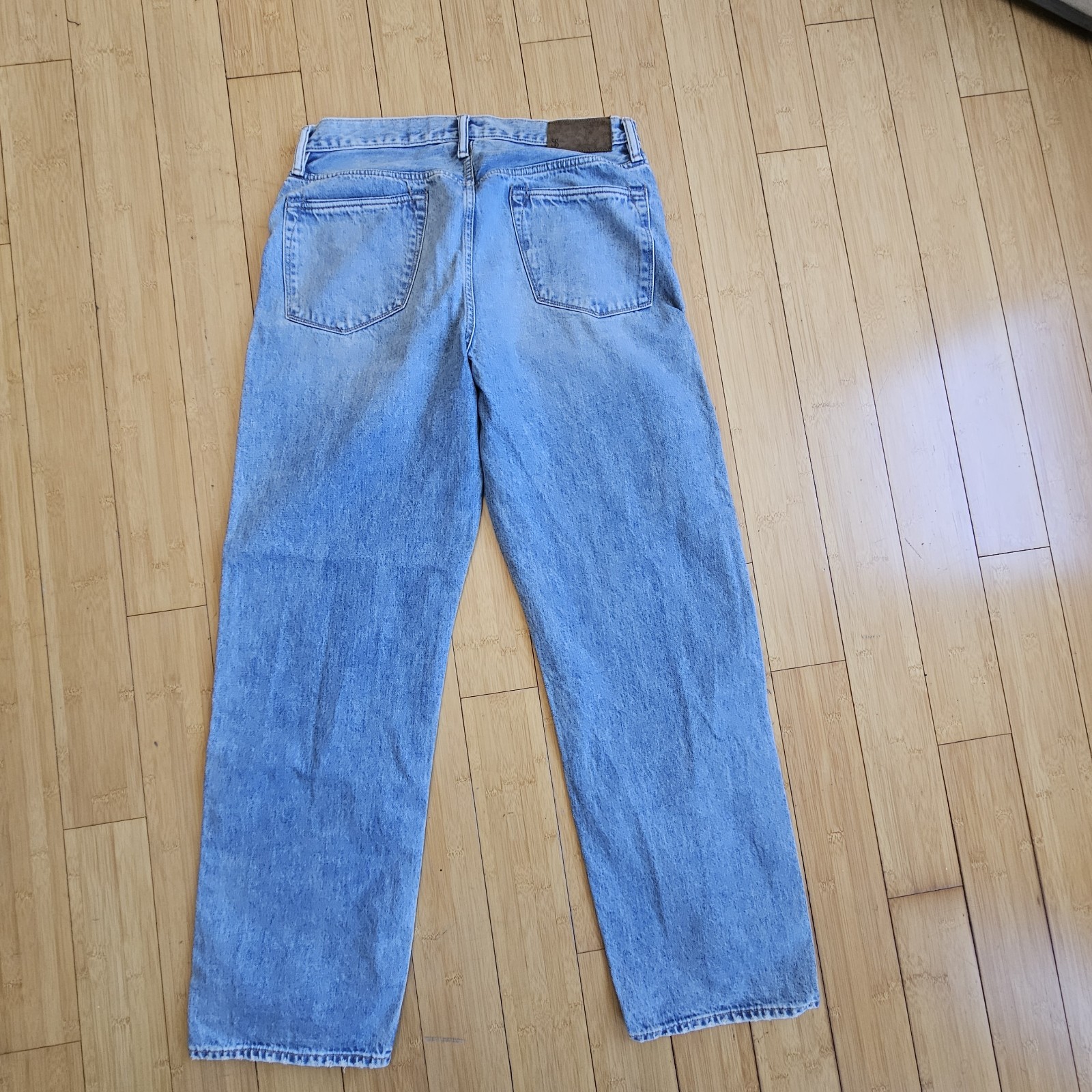 Todd Snyder Relaxed Fit Selvage 12.5 oz Denim Jeans 34×34 Light Wash Button Fly