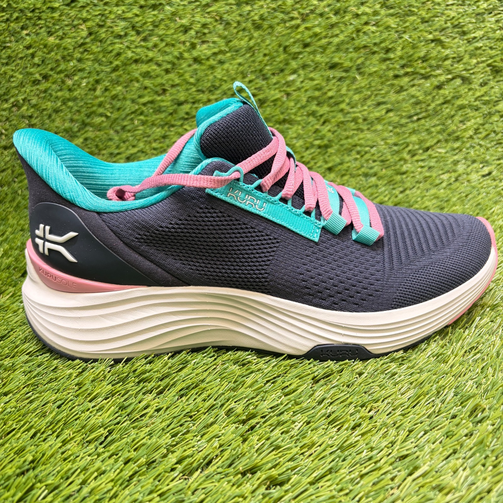 Kuru Atom 2 Womens Size 10 Blue White Athletic Running Walking Shoes Sneakers