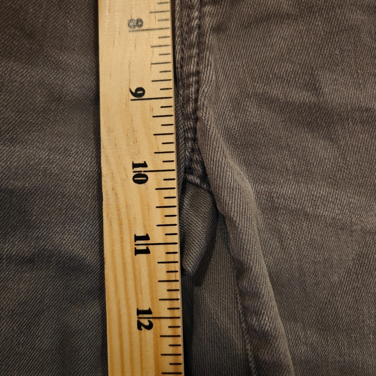 American Eagle Airflex+ Slim Jeans Mens 30×30 Grey Brown Stretch 012-0520-4127