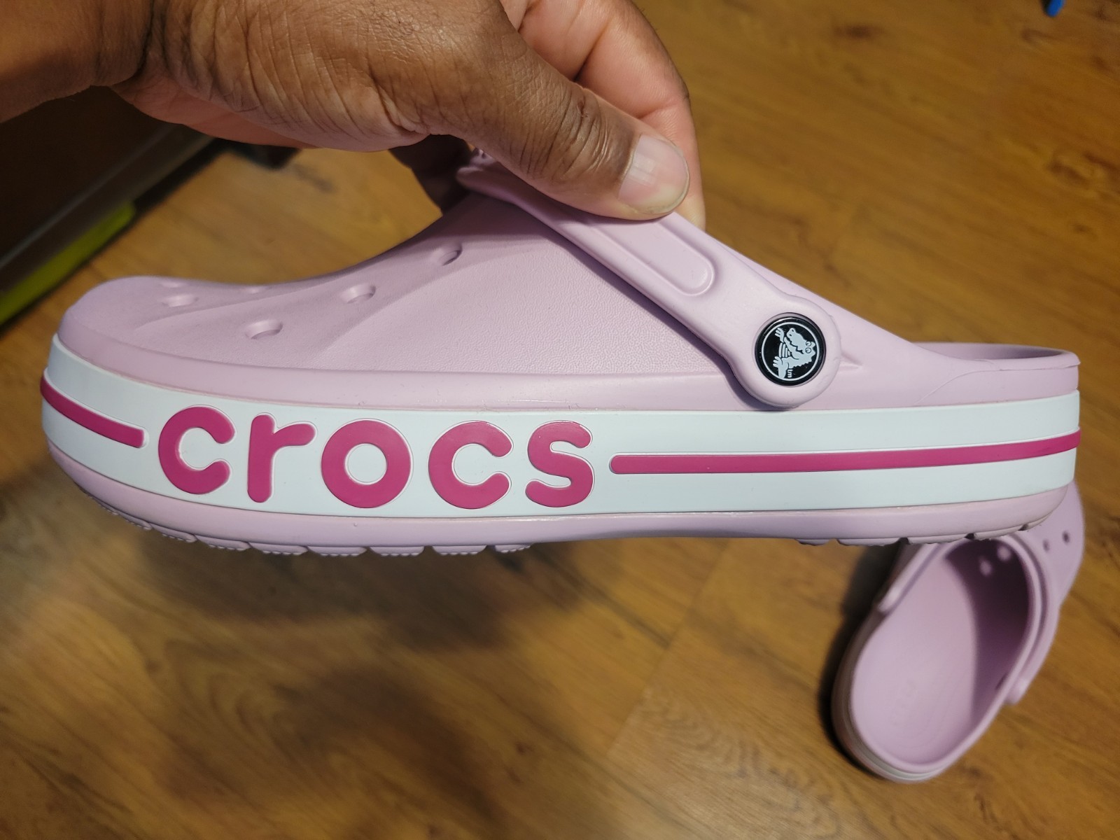Crocs Bayaband Men’s Size 11 Pink Pre-Owned