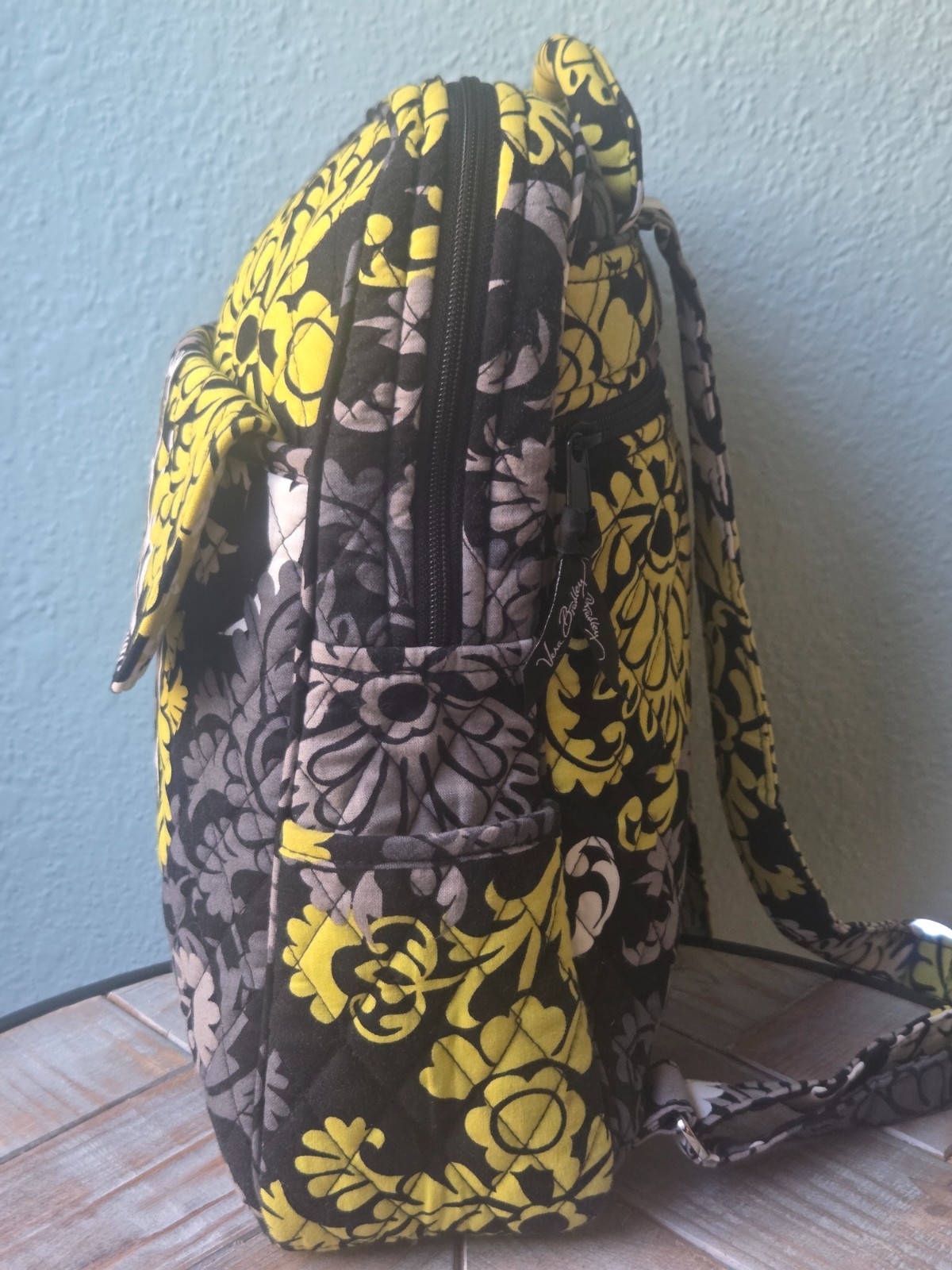 Vera Bradley Medium Backpack Baroque Pattern New Without Tags