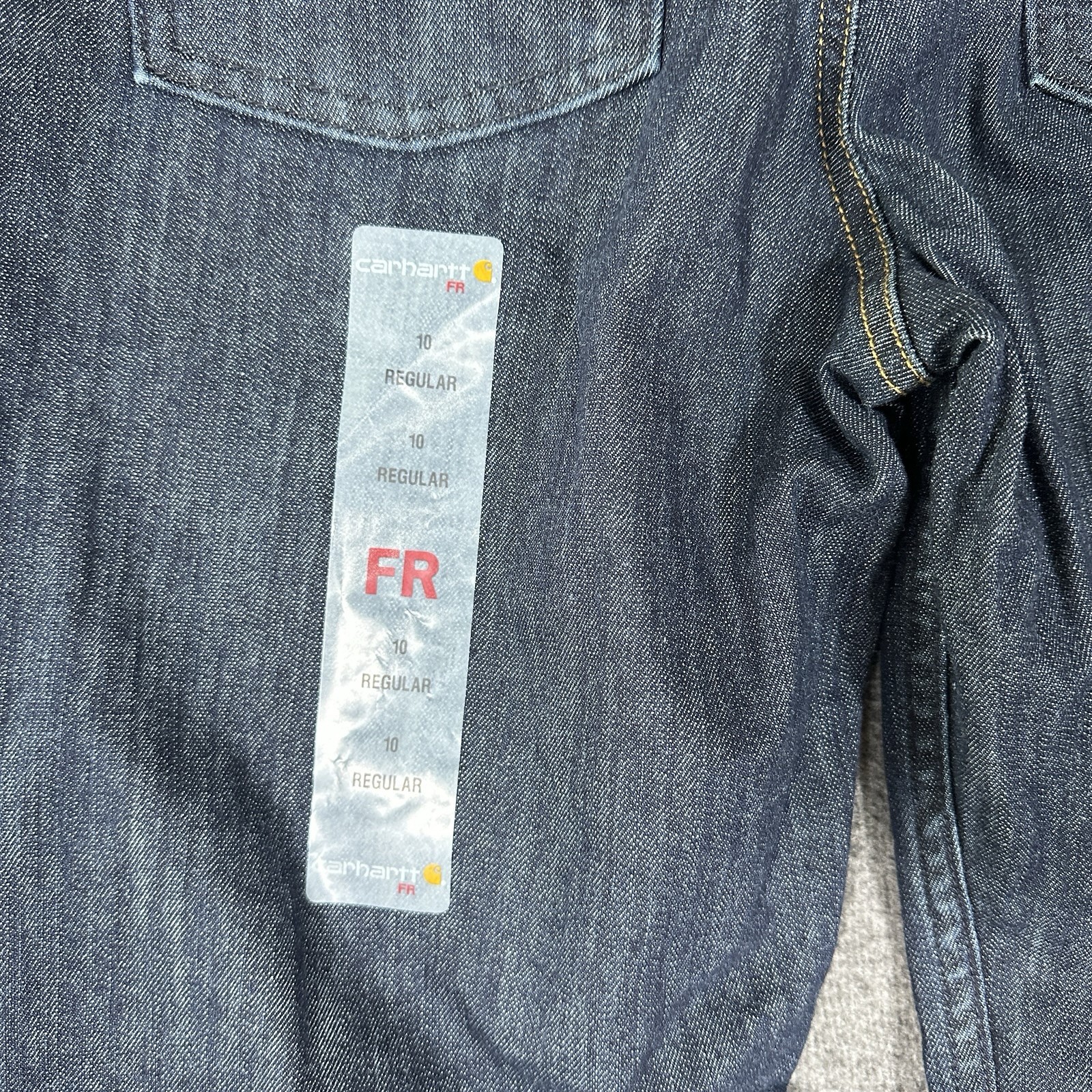 Carhartt FR Flame Resistant Rugged Flex Jeans Women Size 10 Reg Original Fit NWT