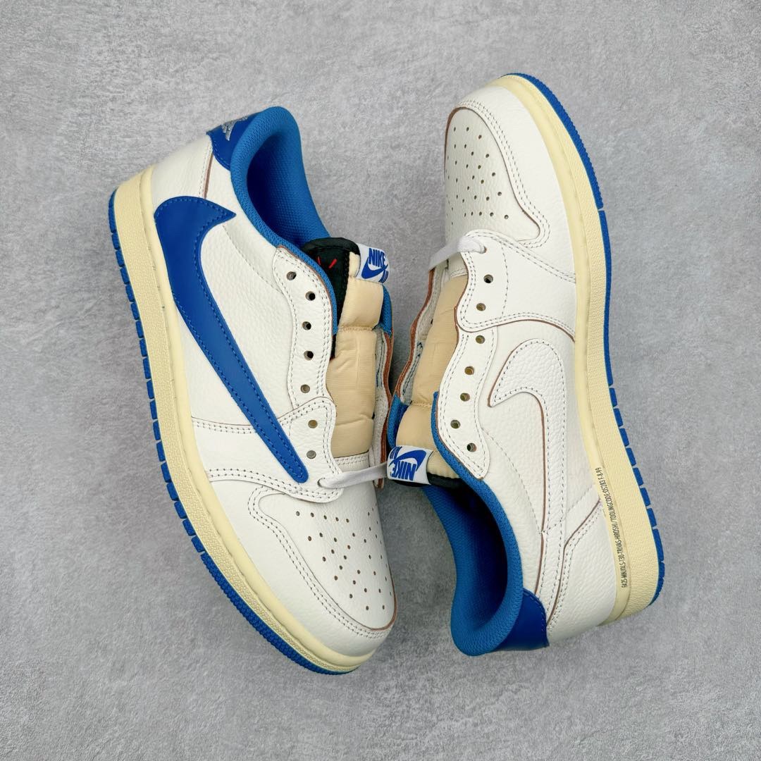 Travis Scott x Fragment x Air Jordan 1 Low OG SP “Sail Military Blue” DM7866-104