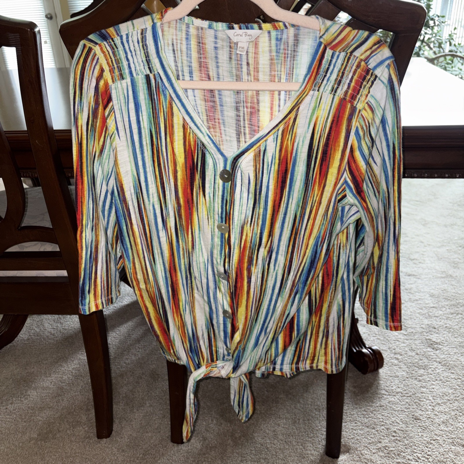 Coral Bay Petite XL Soft Lightweight Comfy Top. Great Colors. Perfect Summer Top