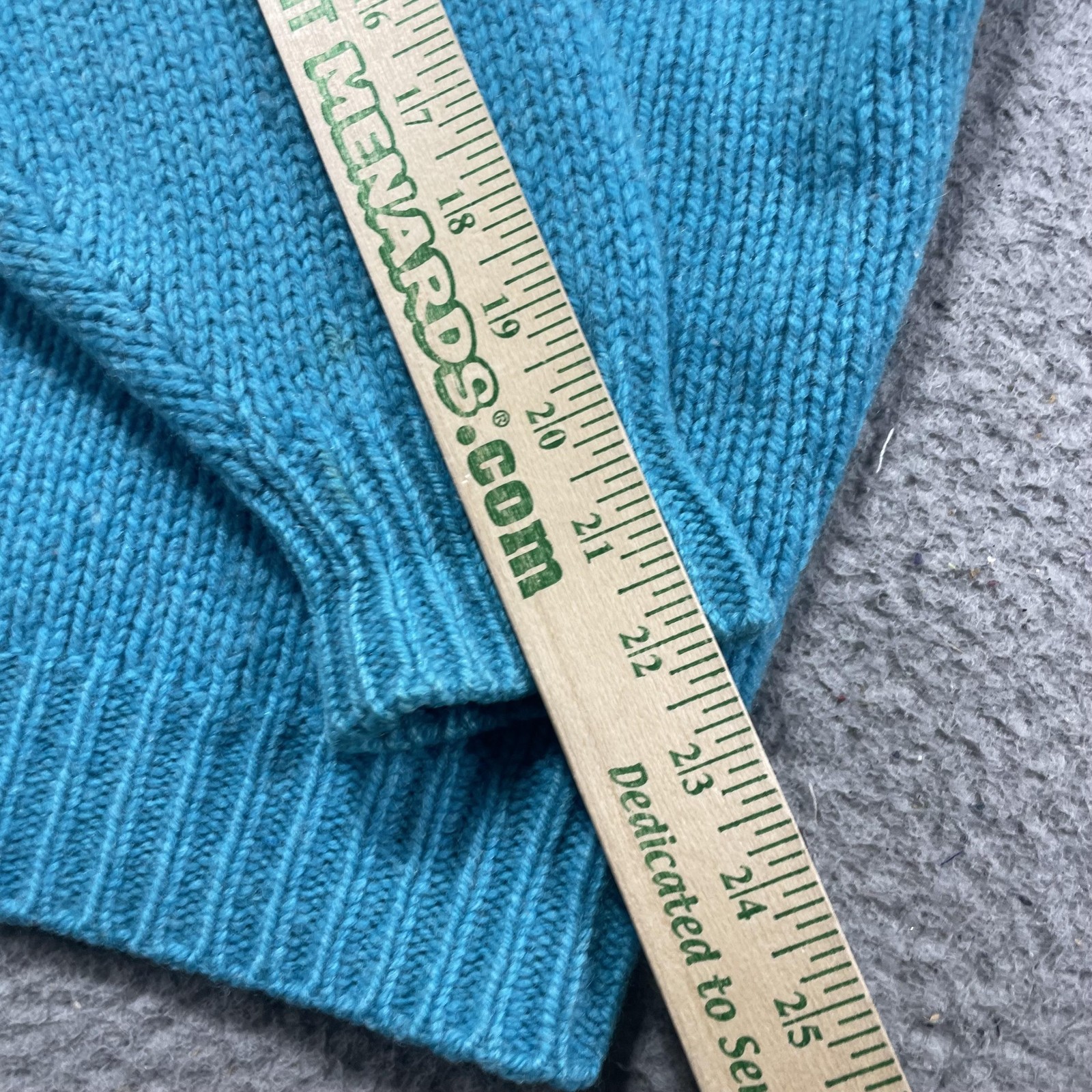 Vintage John Molloy Sweater Mens Medium Blue Wool Knit Crewneck Pullover Ireland