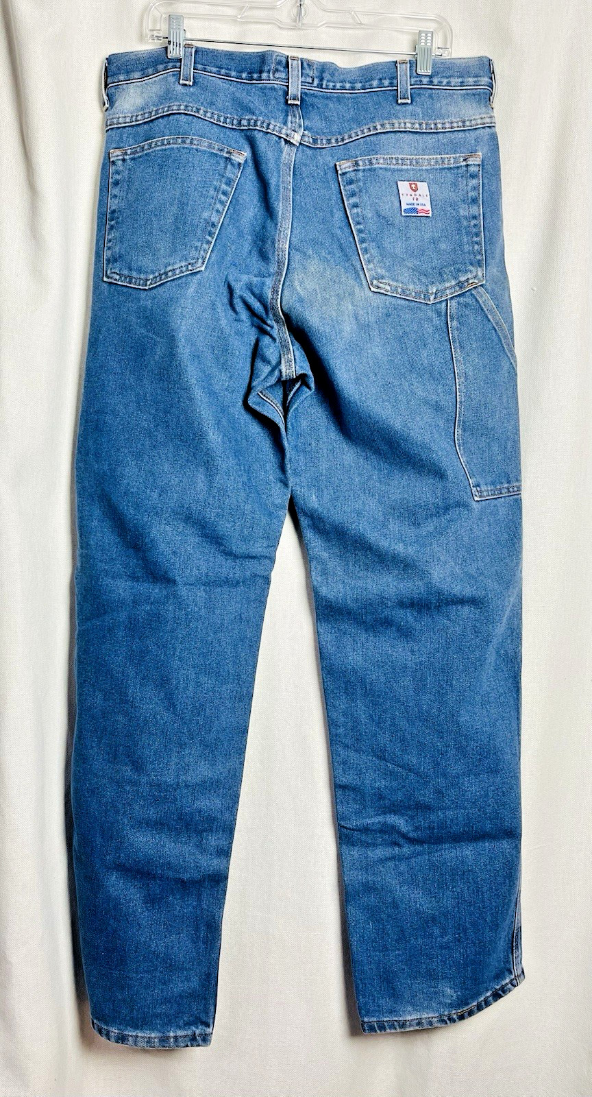 Tyndale FRMC Jeans Mens 36×32 Flame Resistant Workwear Blue Denim Pants F290T