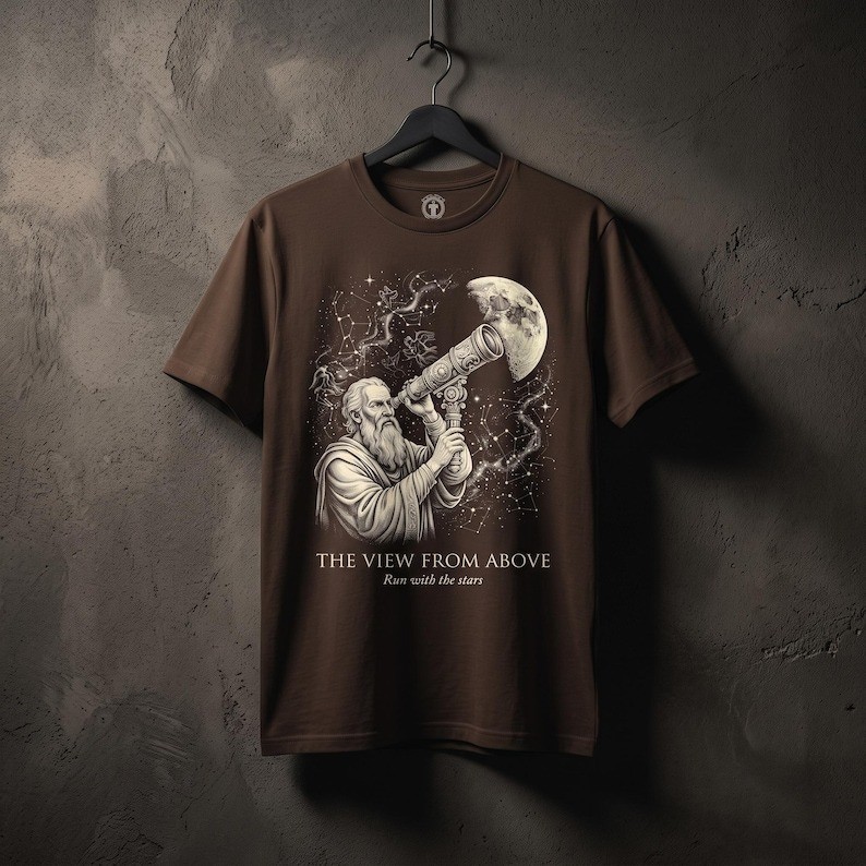 Stoic Philosophy Tee, The View From Above Shirt, Astronomy T-Shirt