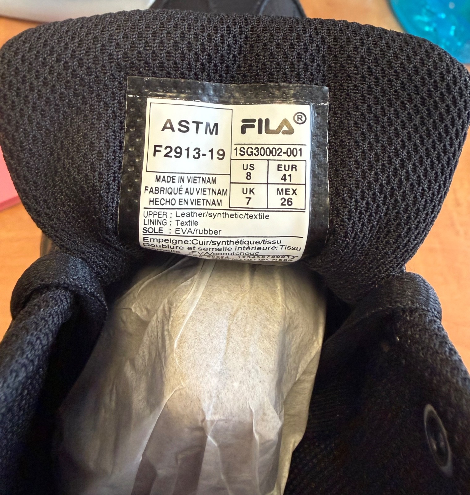 Womens Fila Workshift SR Non-Skid Slip-Resistant Memory Foam Work Shoes (8)