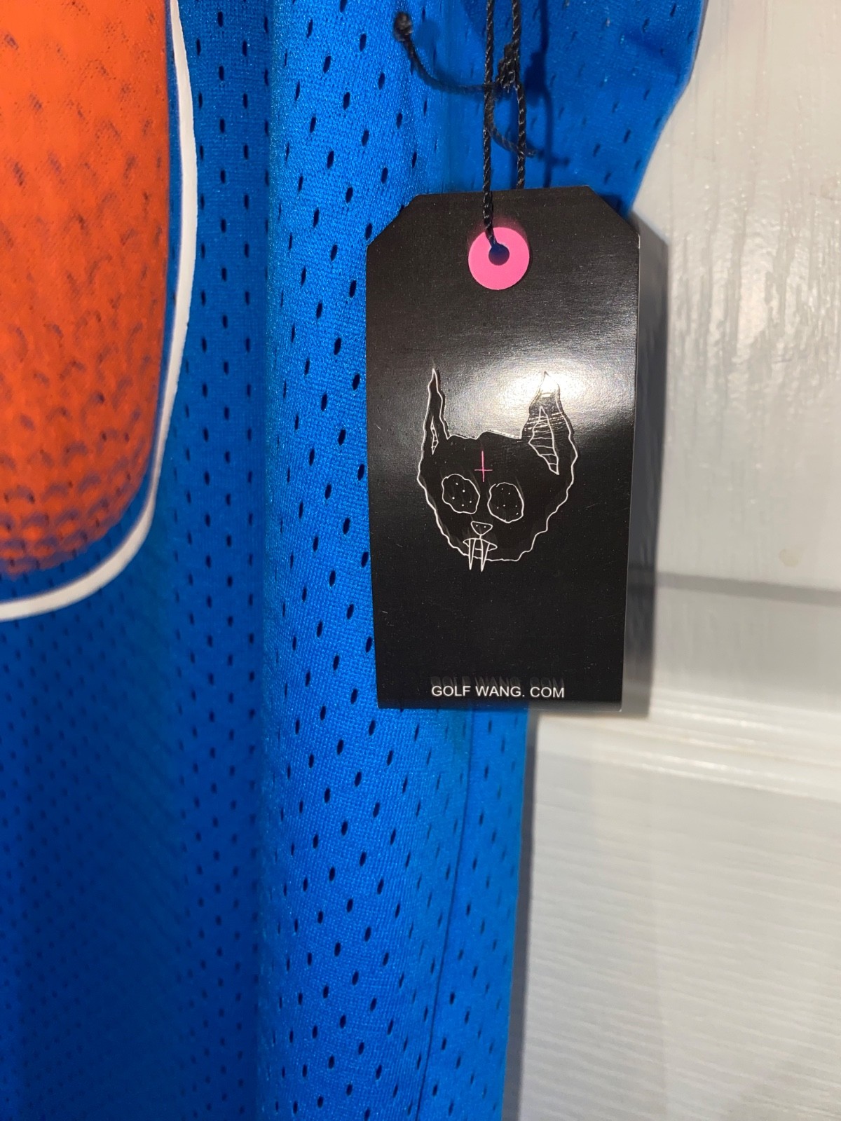 GOLF WANG Blue & Orange Medium Size Basketball Jersey (New with Tags)