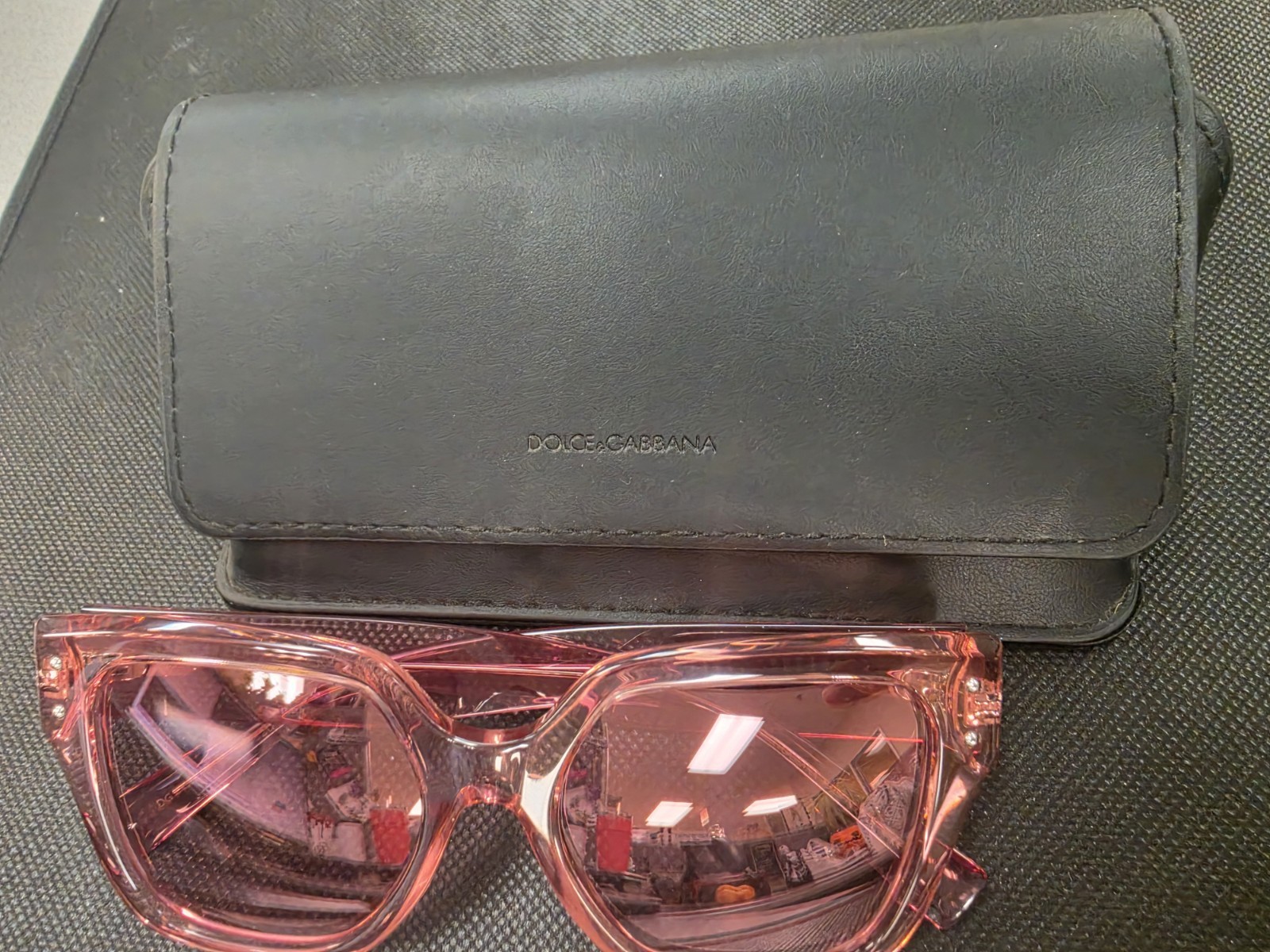 Dolce & Gabbana Pink Sunglasses