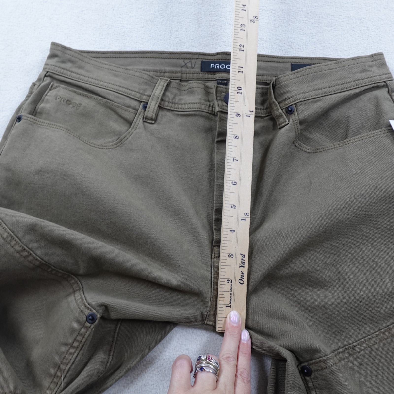 Proof Rover Pants Mens 34 Brown Straight Fit Utility Hiking Outdoor Huckberry