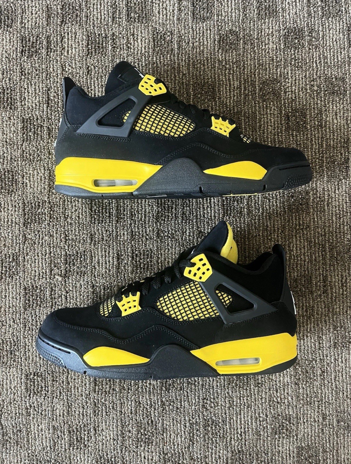 Men’s Size 13 Air Jordan 4 Retro OG Thunder (2023) Brand New DH6927-017