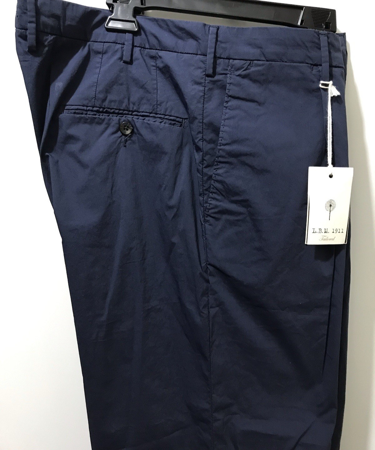 L.B.M. 1911 Italian cool fabric chic pants 54/38W~37W NWT$495 Big Sale