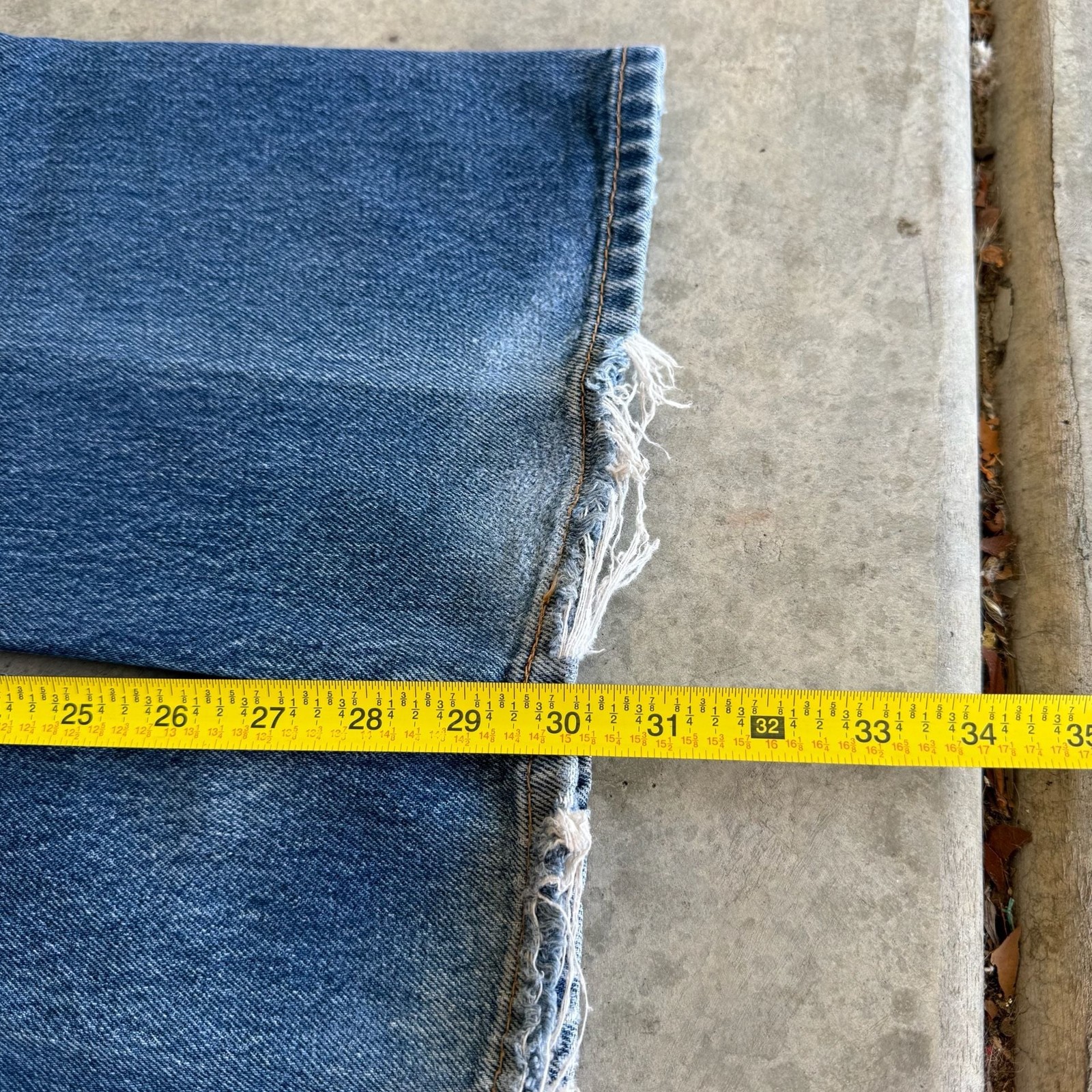 Levi’s 517 Vintage Blue Wash Bootcut Denim Jeans