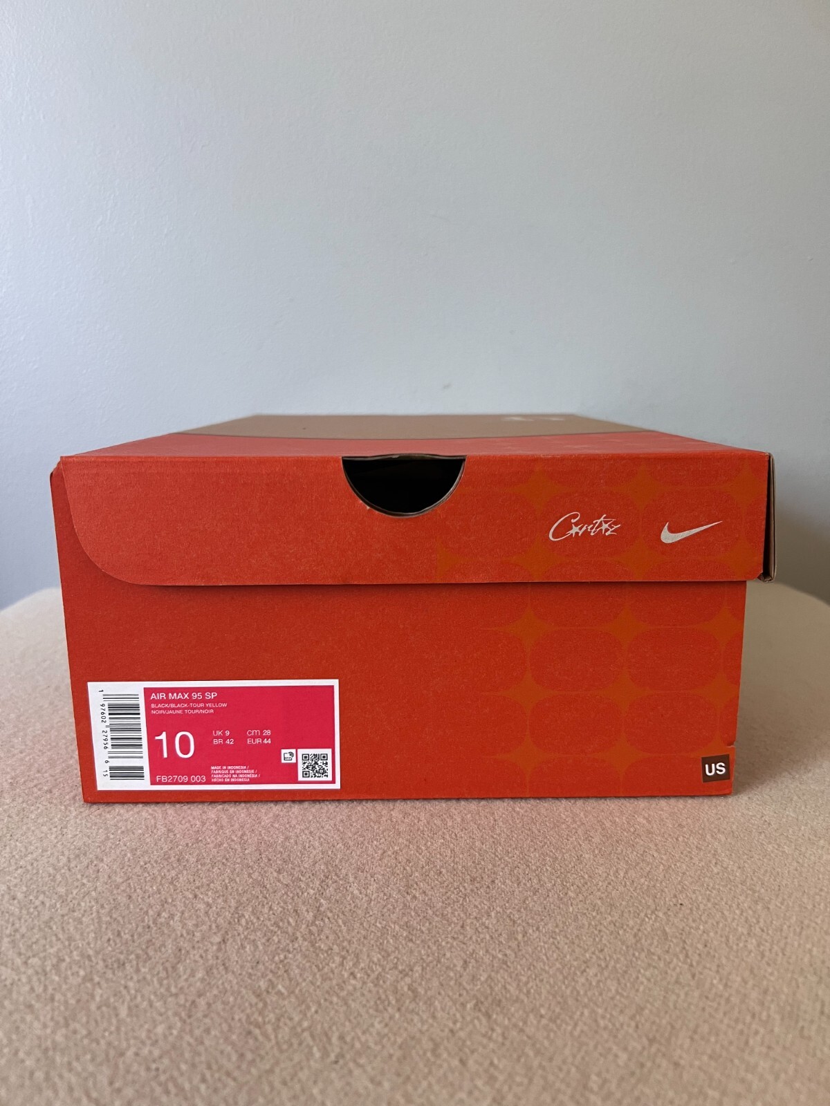 Nike x Corteiz Air Max 95 – Size 10 – Honey Black – NEW – FB2709-003