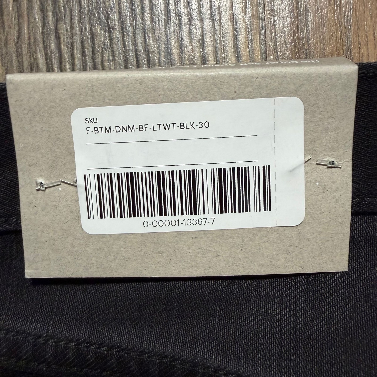Everlane The Super Soft Straight Leg Jean Women’s Size 30 Reg in Black NWT!