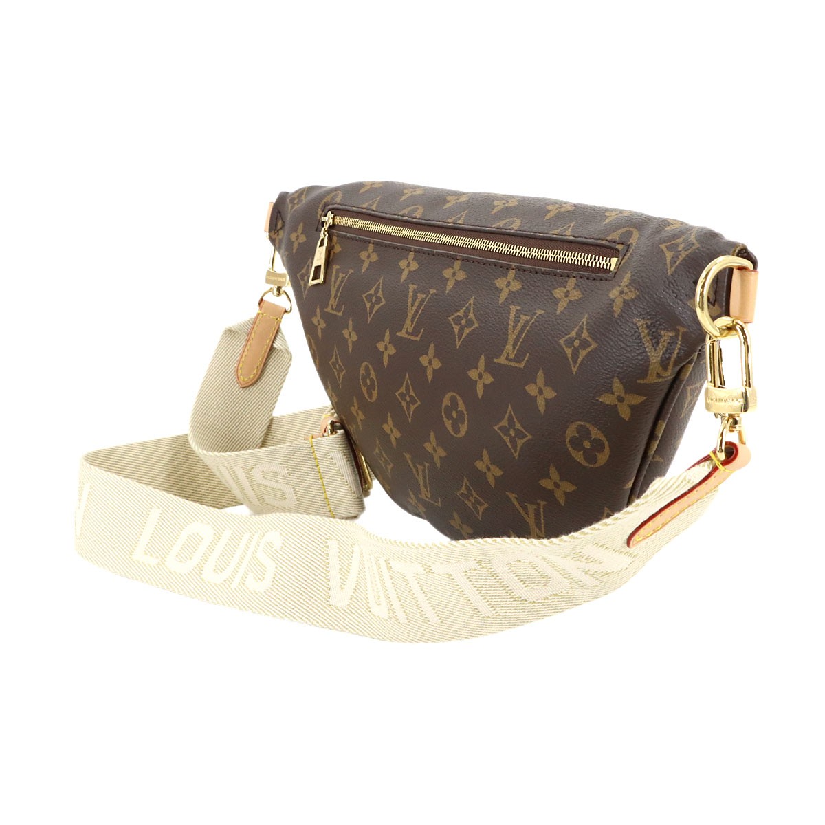 LOUIS VUITTON Monogram High Rise Body Bag Brown M46784 90322580