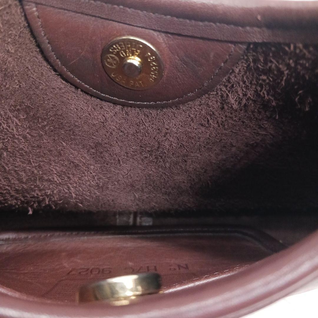 Old Coach Ergo Shoulder Bag 9027 Leather Brown