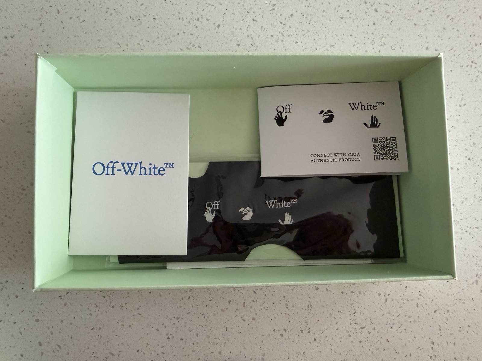 2 Off-White Arthur Rectangular Sunglasses (100% AUTHENTIC) 1 Black & 1 Brown
