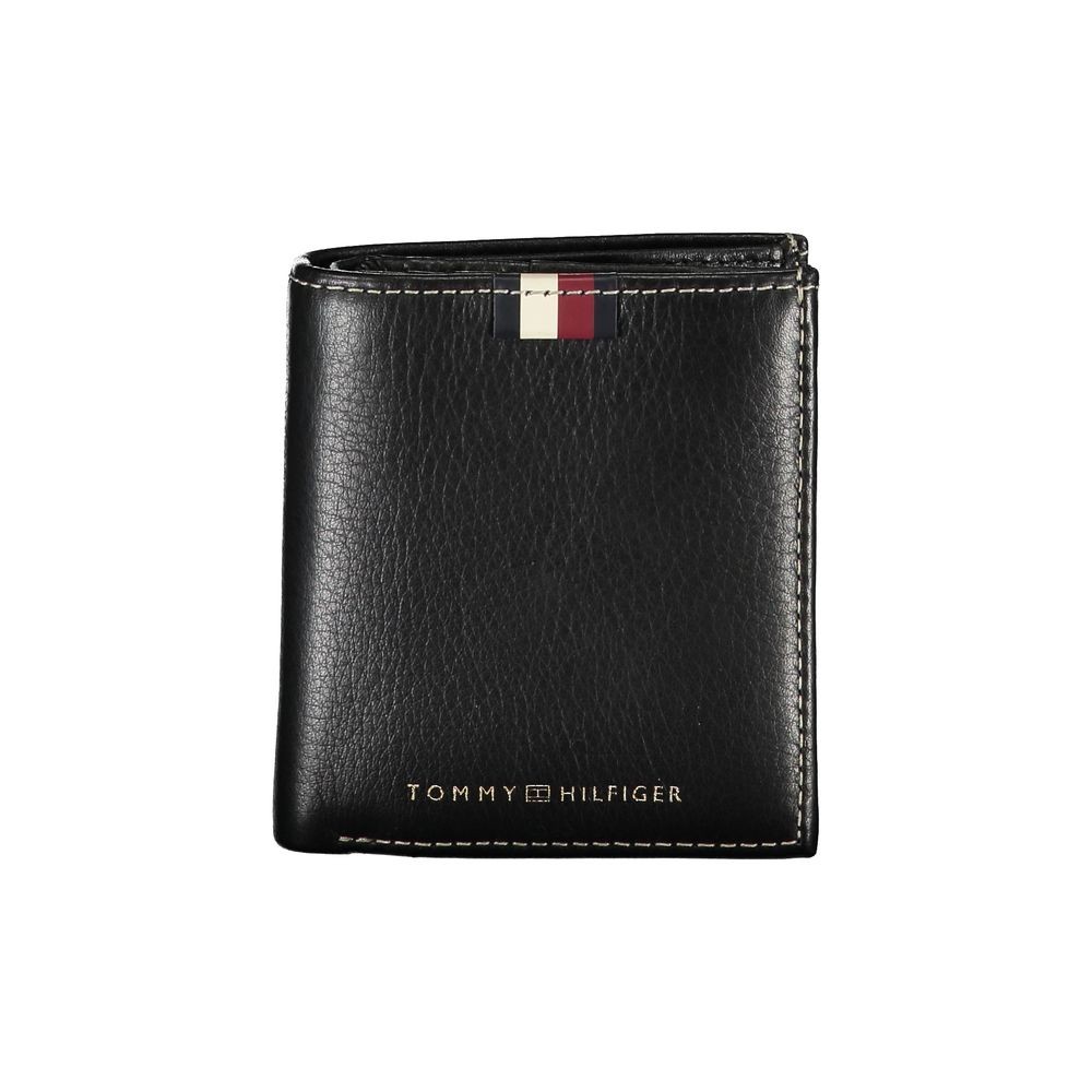 Tommy Hilfiger Nero Leather Men Wallet 100% Authentic – TO-25993