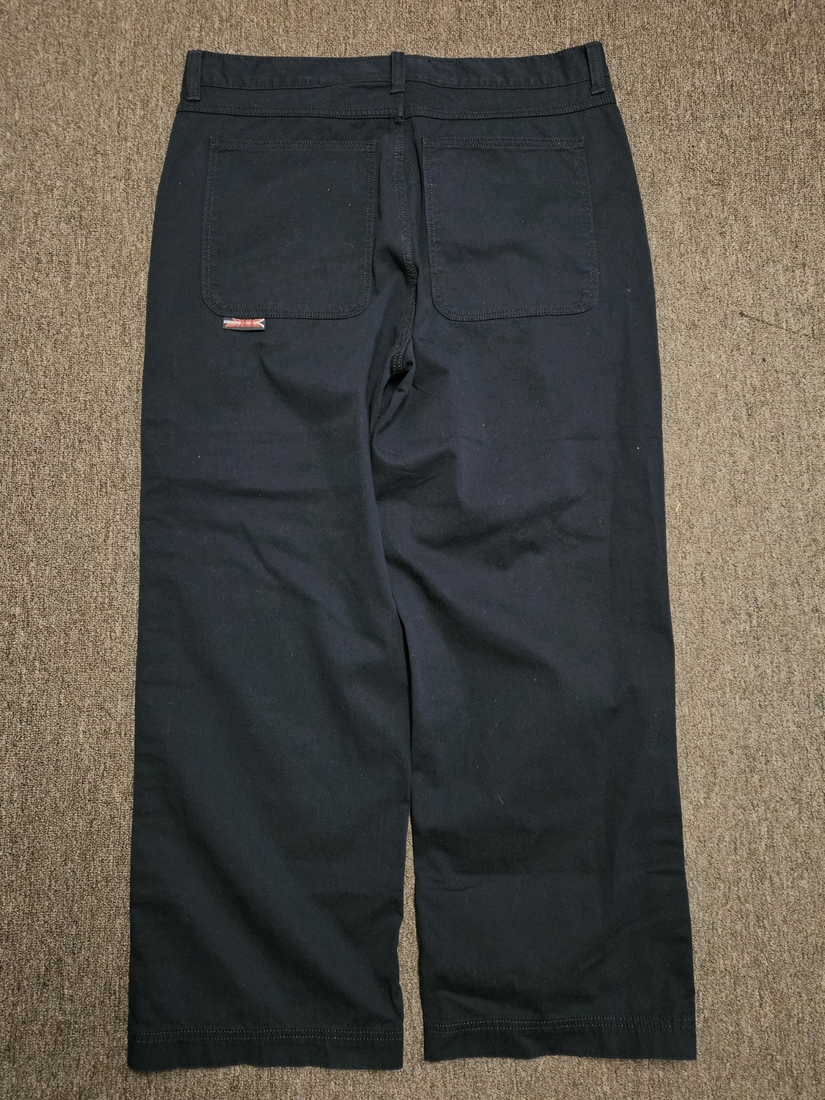 JNCO Skunk Black Canvas Pants NWOT Mens 42×32 Super Twill Limited Edition