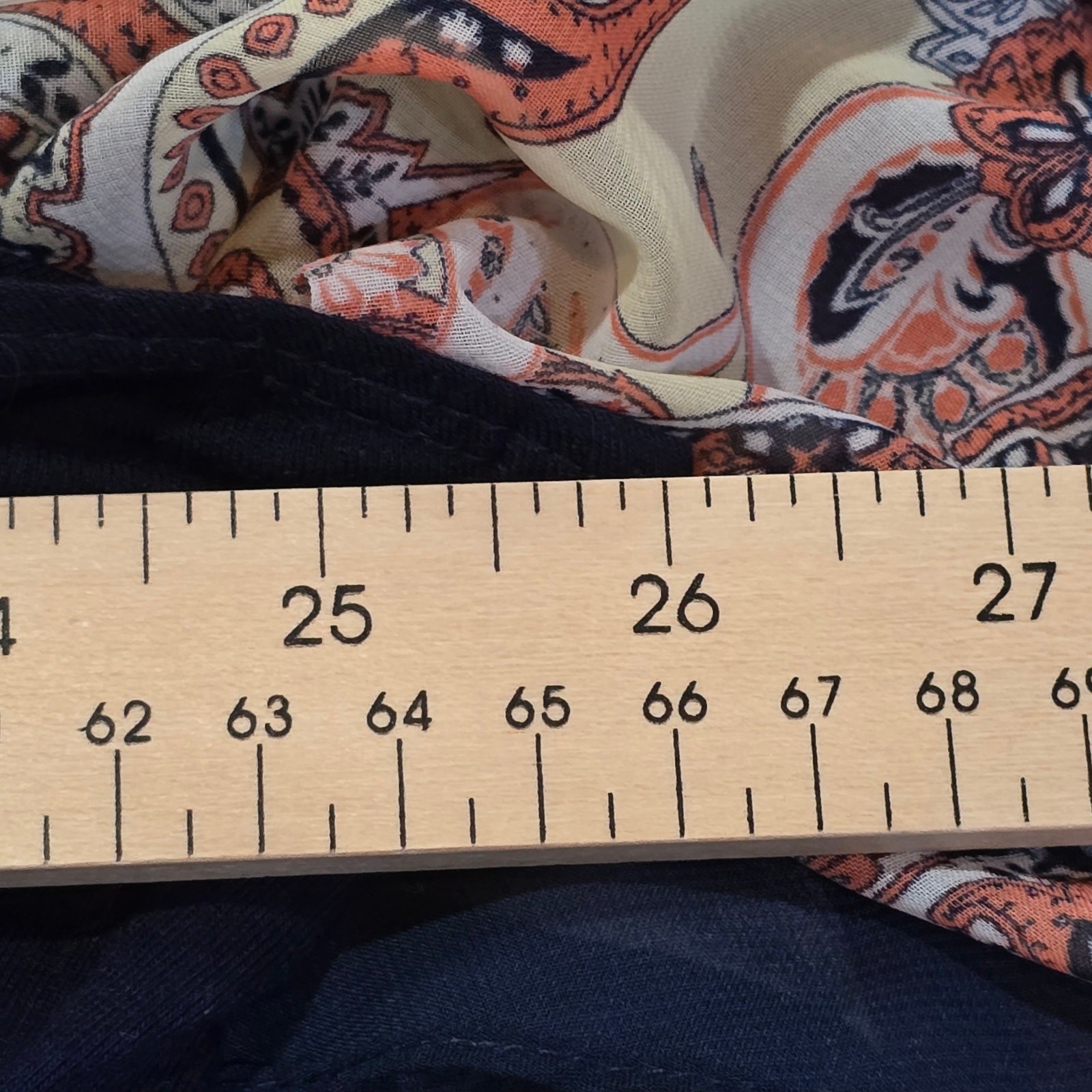 APT 9 XL Retro Vibe Paisley Poncho Top Layered Chiffon Tank Blouse Boho Festival