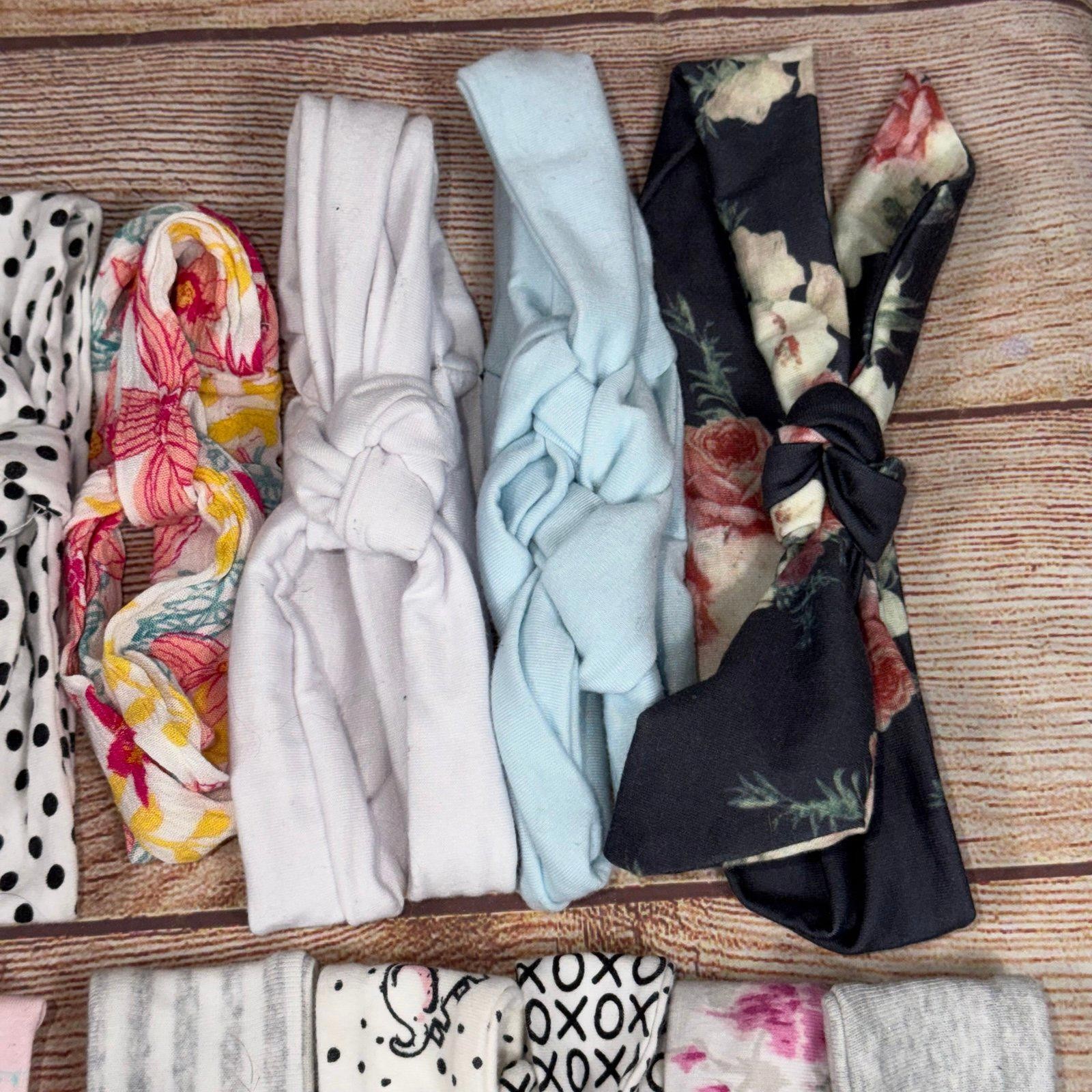 Assorted Baby/Toddler Patterned and Solid Color Headbands