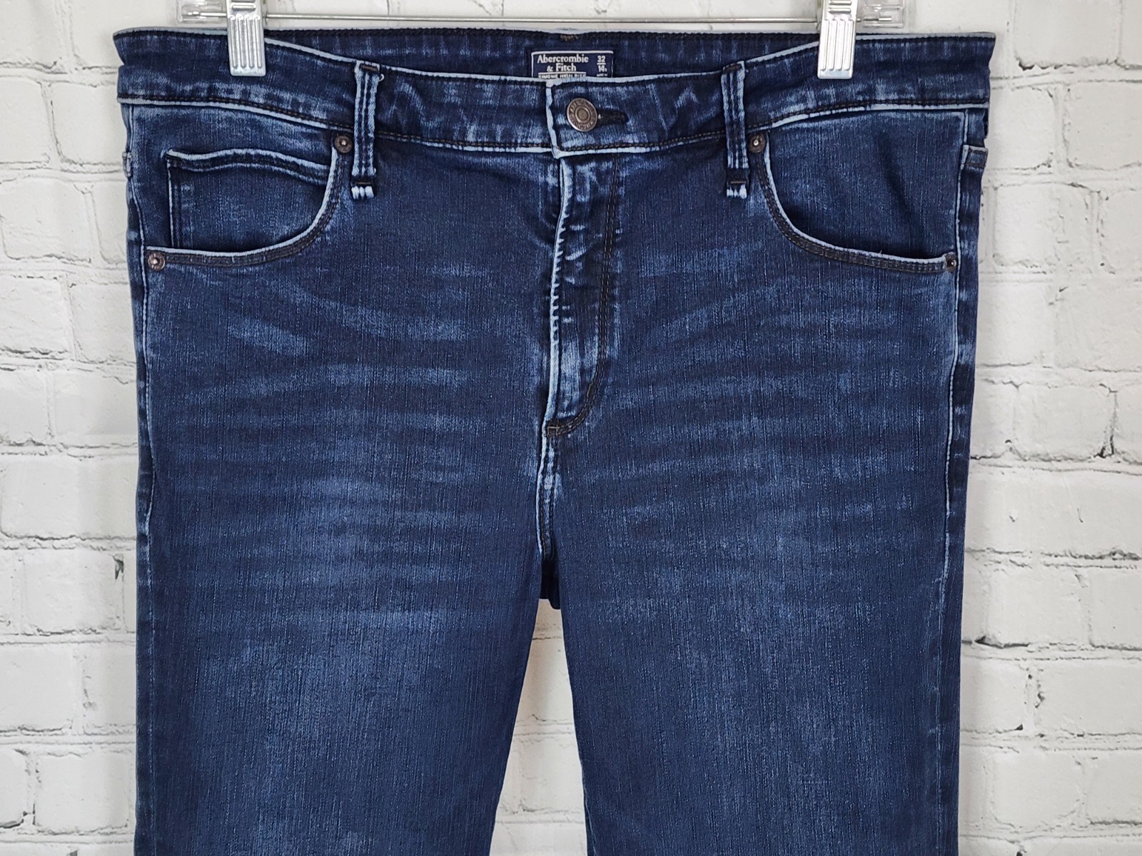 Abercrombie & Fitch Jeans Womens Sz 32/14R Simone High Rise Super Skinny Denim
