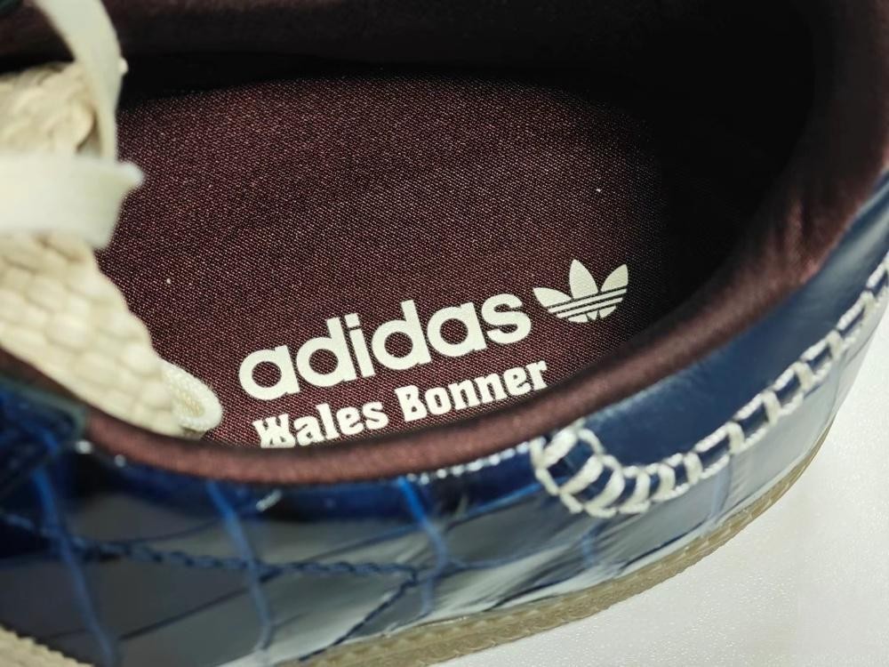 Wales Bonner adidas Samba Collegiate Navy Wonder White Night Red JH 9825